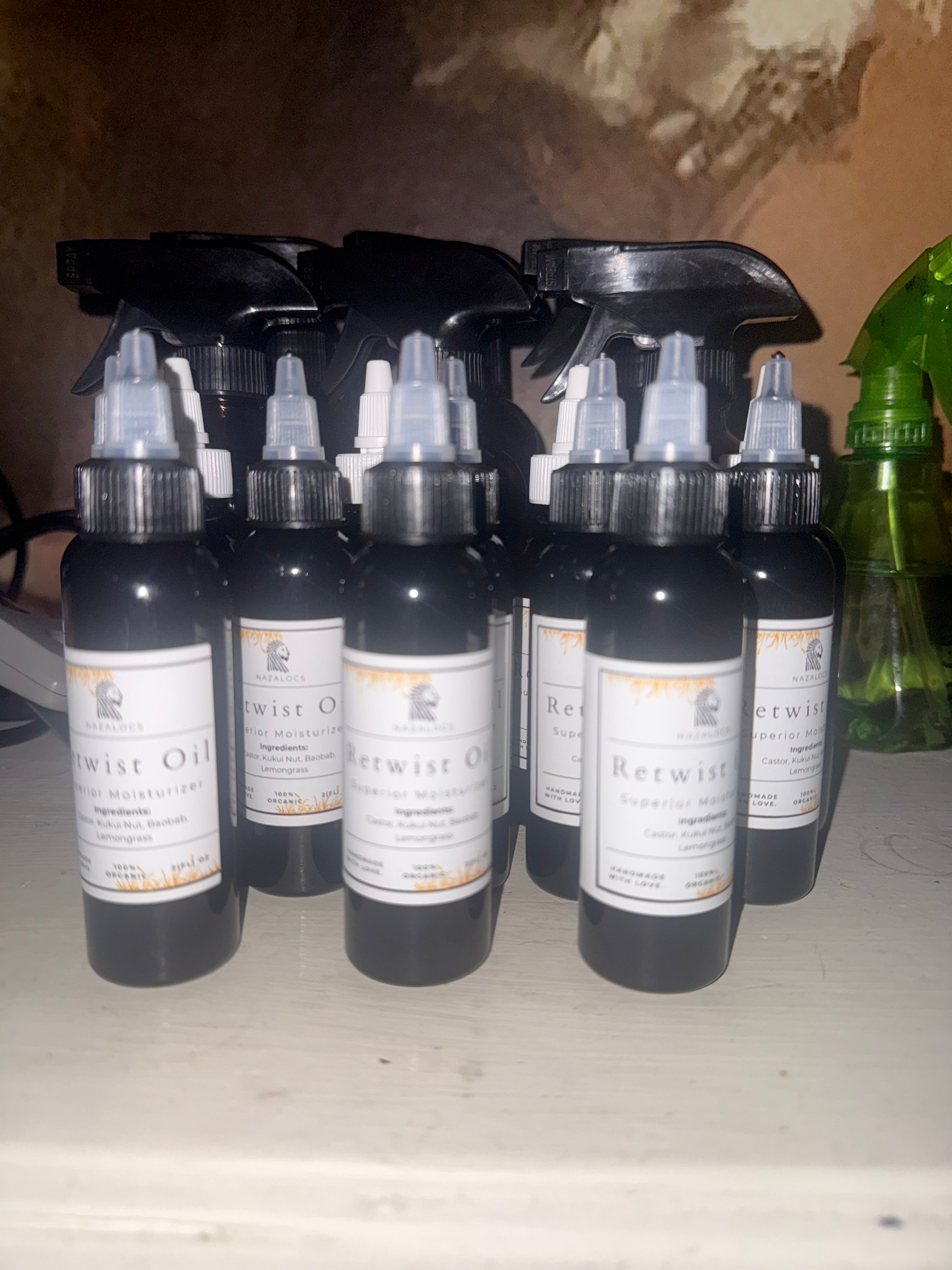 Retwist oil